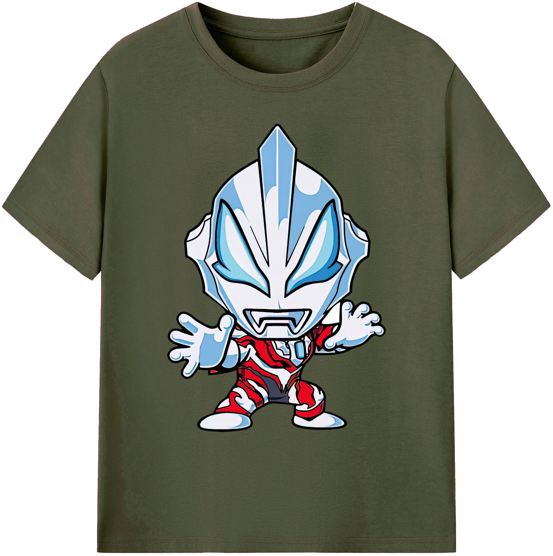 （画像用） ウルトラマン Ultraman 綿100％ メンズ半袖Tシャツ｜肌触りやわらか＆通気性